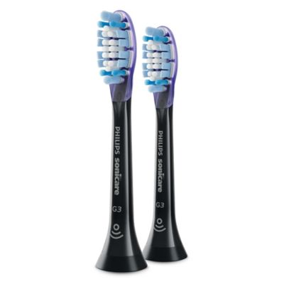 Philips Sonicare 2-Pack Premium Gum Health Brush Heads in Black