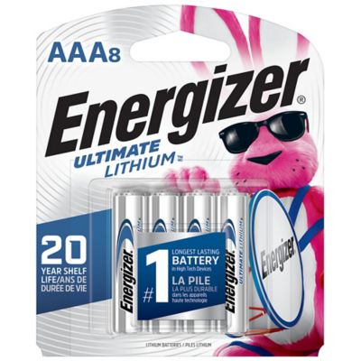 Energizer&reg; 8-Pack Ultimate Lithium AAA Batteries