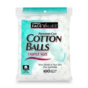 Harmon&reg; Face Values&trade; 100-Count Triple Size Cotton Balls