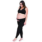 Alternate image 2 for Belly Bandit&reg; Bump Support Small Maternity Legging in Black