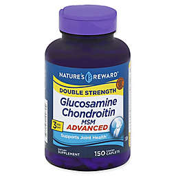Nature's Reward 150-Count Advanced Double Strength Glucosamine Chondroitin MSM Coated Caplets