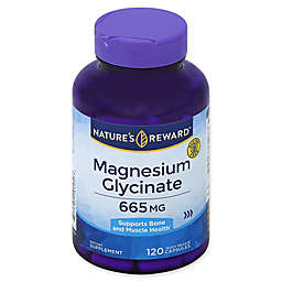 Nature's Reward 120-Count 665 mg Magnesium Glycinate Quick Release Capsules