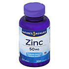 Alternate image 0 for Nature&#39;s Reward 200-Count 50 mg Zinc Tablets