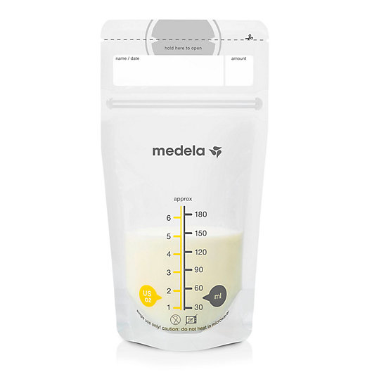 Alternate image 1 for Medela® 6oz/180mL Breast Milk Storage Bags