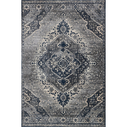 Alternate image 1 for Magnolia Home by Joanna Gaines Everly Rug in Silver/Grey