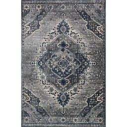 Magnolia Home by Joanna Gaines Everly Rug in Silver/Grey