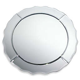 Round 13-Inch Mirror Charger Plate