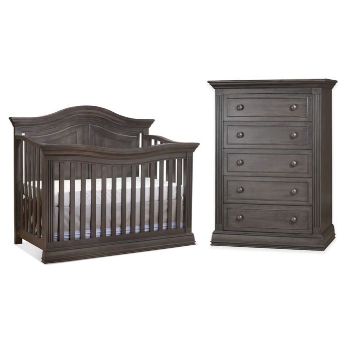 Sorelle Providence Nursery Furniture Collection In Vintage Grey