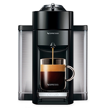 Nespresso&reg; by De&#39;Longhi Vertuo Coffee and Espresso Machine in Piano Black. View a larger version of this product image.