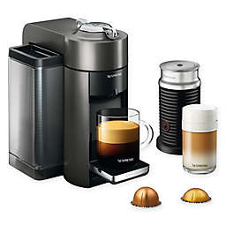 Nespresso® by De'Longhi® Vertuo Coffee/Espresso Machine with Aeroccino in Graphite