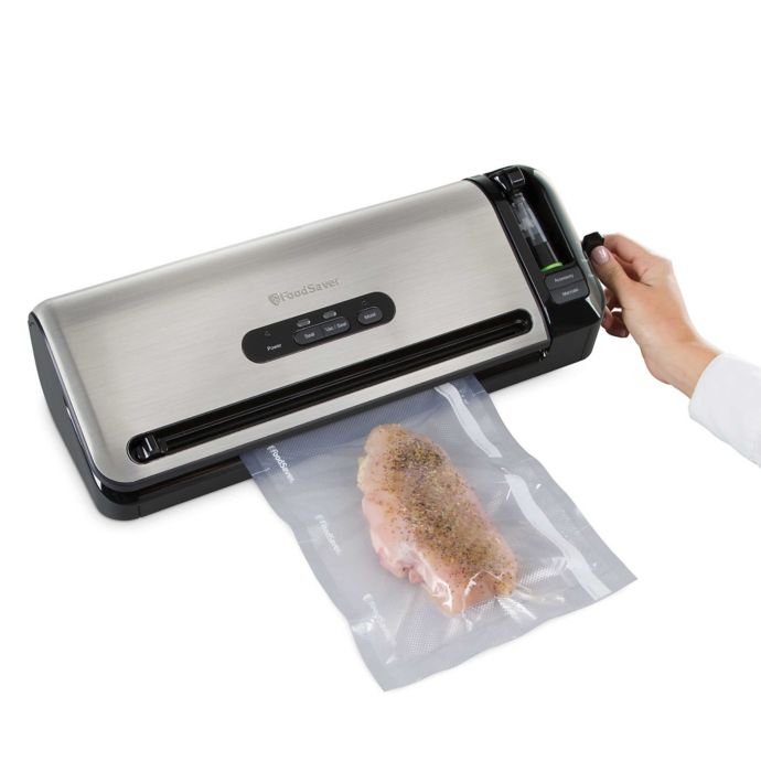 Foodsaver Fm3940 Vacuum Sealer In Stainless Steel Bed Bath Beyond