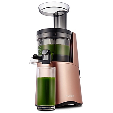 Hurom&reg; H-AA Slow Juicer in Rose Gold. View a larger version of this product image.