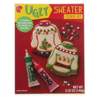 ugly sweater cookie kit costco