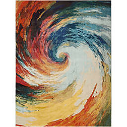 Nourison Celestial Wave Multicolor Area Rug