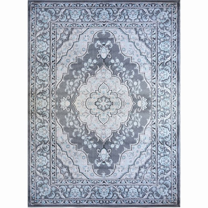Home Dynamix Oxford Area Rug in Grey Bed Bath & Beyond