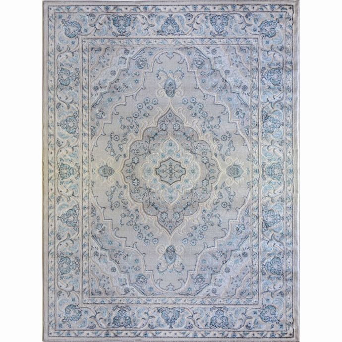 Home Dynamix Oxford Border Area Rug in Cream Bed Bath & Beyond