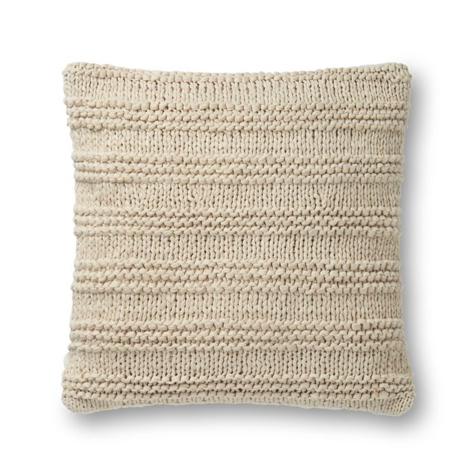 Magnolia Home by Joanna Gaines Amelia 22Inch Square Throw Pillow in