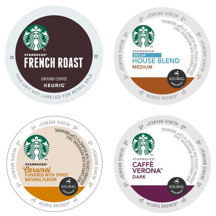 bed bath and beyond starbucks k cups