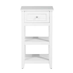 Elegant Home Fashions Allison Floor Cabinet in White