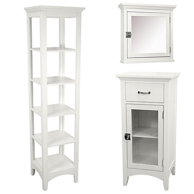 Elegant Home Fashions Helen Cabinet Collection in White. View a larger version of this product image.