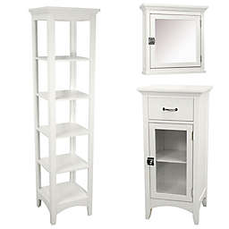 Elegant Home Fashions Helen Cabinet Collection in White