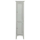 Alternate image 0 for Teamson Home Glancy 63-Inch Linen Tower with Shutter Doors