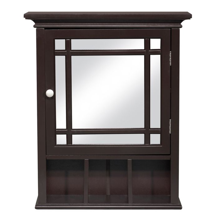 Hadley Medicine Cabinet In Dark Espresso Bed Bath Beyond