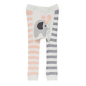 Doodle Pants&reg; Balloon Elephant Leggings in Pink/Grey