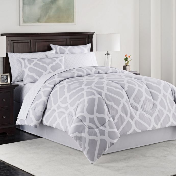 Kiley 8 Piece Comforter Set Bed Bath Beyond