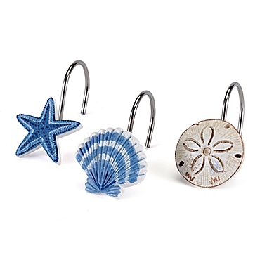 Avanti Island View Shower Curtain Hooks (Set of 12). View a larger version of this product image.