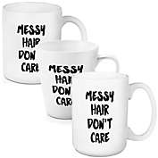 Designs Direct &quot;Messy Hair Don&#39;t Care&quot; Mug Collection