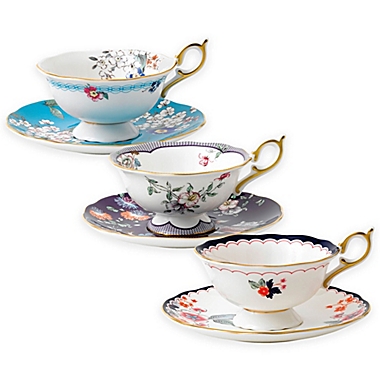 Wedgwood&reg; Wonderlust Teacup and Saucer Collection. View a larger version of this product image.