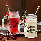 Alternate image 0 for Eat, Drink & Be Merry Frosted Mason Jar