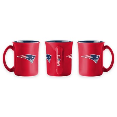 NFL New England Patriots 15 oz. Sculpted Caf? Mug