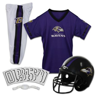 NFL Baltimore Ravens Youth Small Deluxe Uniform Set