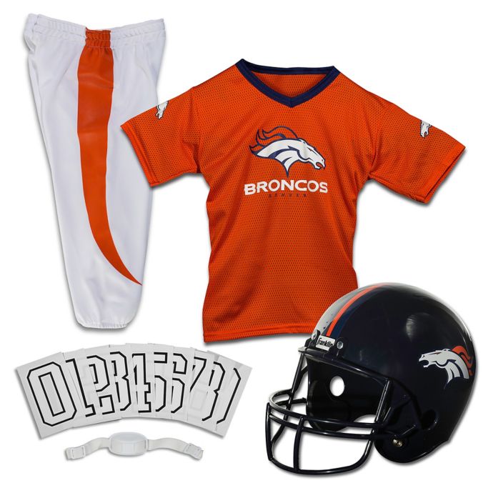 Nfl Denver Broncos Youth Deluxe Uniform Set Bed Bath Beyond