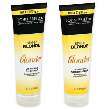 John Frieda Sheer Blonde&reg; Go Blonder Collection. View a larger version of this product image.