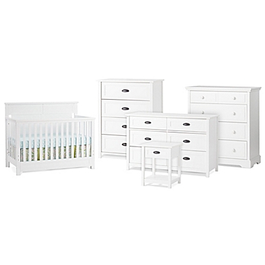 Child Craft&reg; Abbott&trade; Nursery Furniture Collection in White. View a larger version of this product image.
