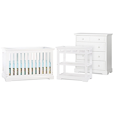 Child Craft&trade; Kayden Crib Furniture Collection in Matte White. View a larger version of this product image.