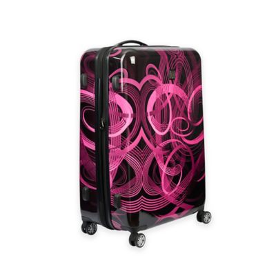 hot pink carry on luggage