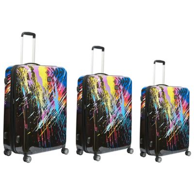 rainbow luggage