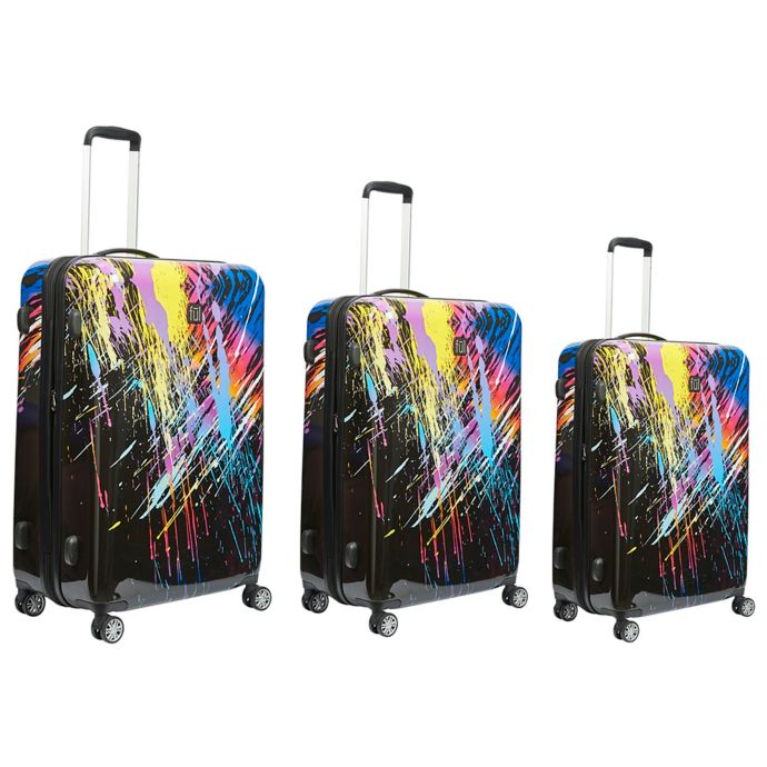 ful® 80's Rainbow Hardside Luggage Collection | Bed Bath & Beyond