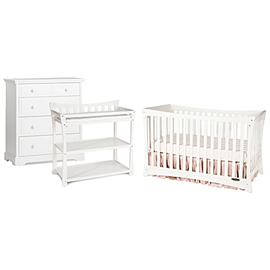 Child Craft&trade; Parisian 3-in-1 Nursery Furniture Collection in White. View a larger version of this product image.