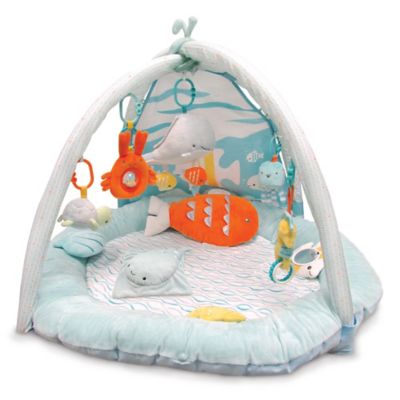 baby play gym grey