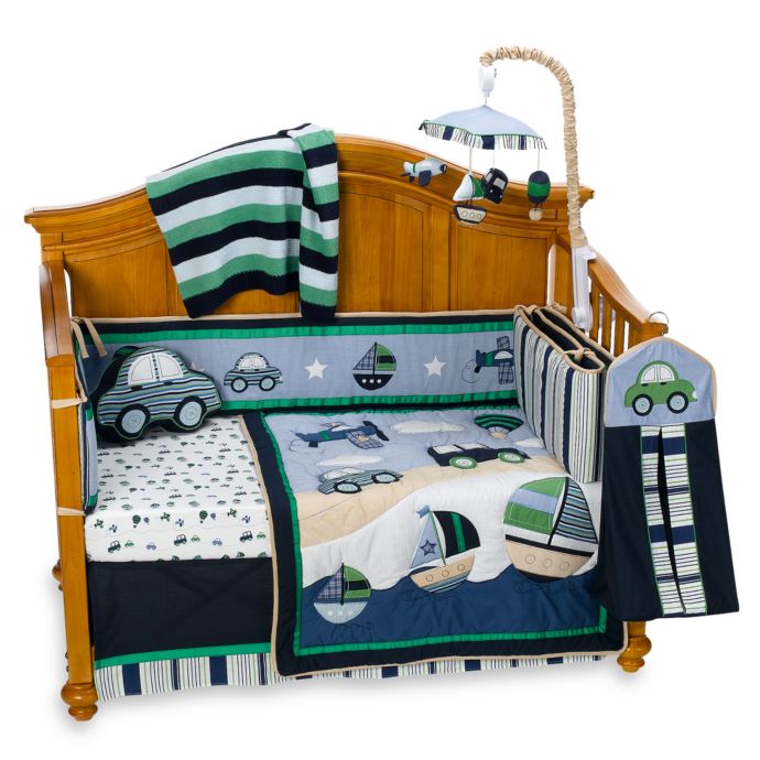 Cambridge 6-Piece Crib Bedding and Accessories | Bed Bath & Beyond
