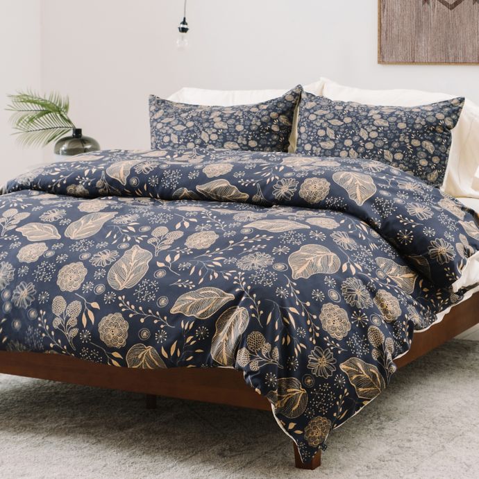 Deny Designs Iveta Abolina Winter Marble Duvet Cover Bed Bath