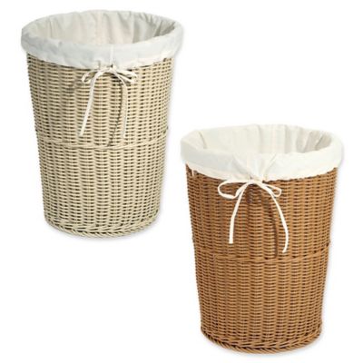 wicker laundry hamper