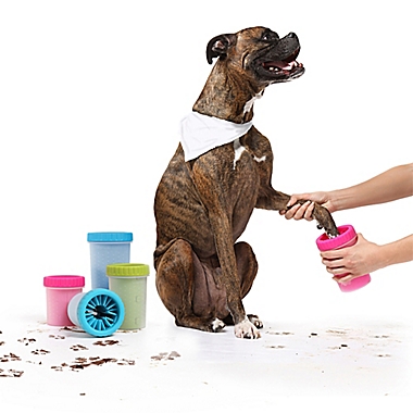 Dexas&reg; Mudbuster&trade; Large Paw Cleaner in Pink. View a larger version of this product image.