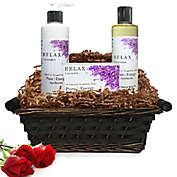 Pure Energy Apothecary Daily Delight Lavender Gift Set with Basket