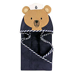 Hudson Baby® Sailor Bear Hooded Towel in Brown